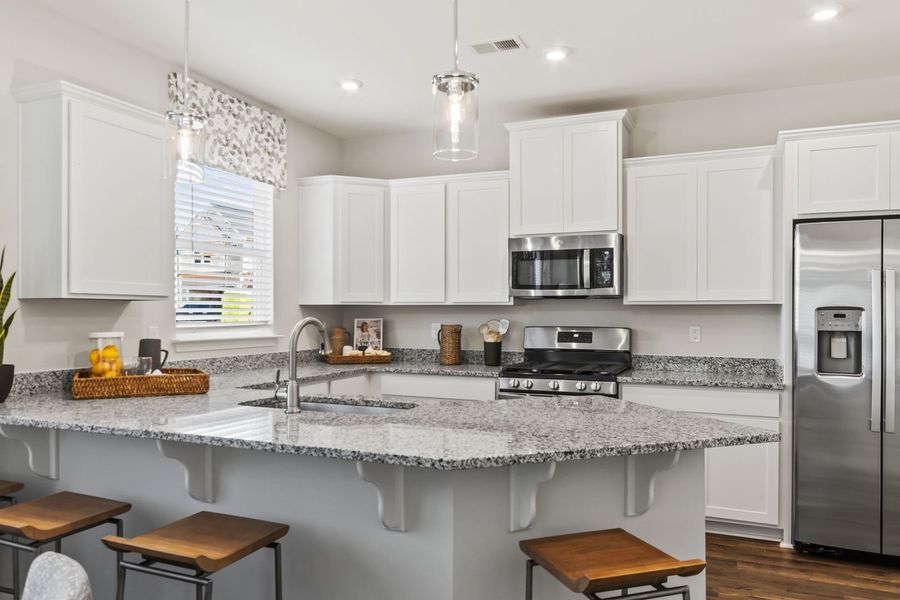 Representative furnished interior of a home built from the The Summerton by Stanley Martin Homes in Bridgeport Single Family Homes, Greenville (Image 8).