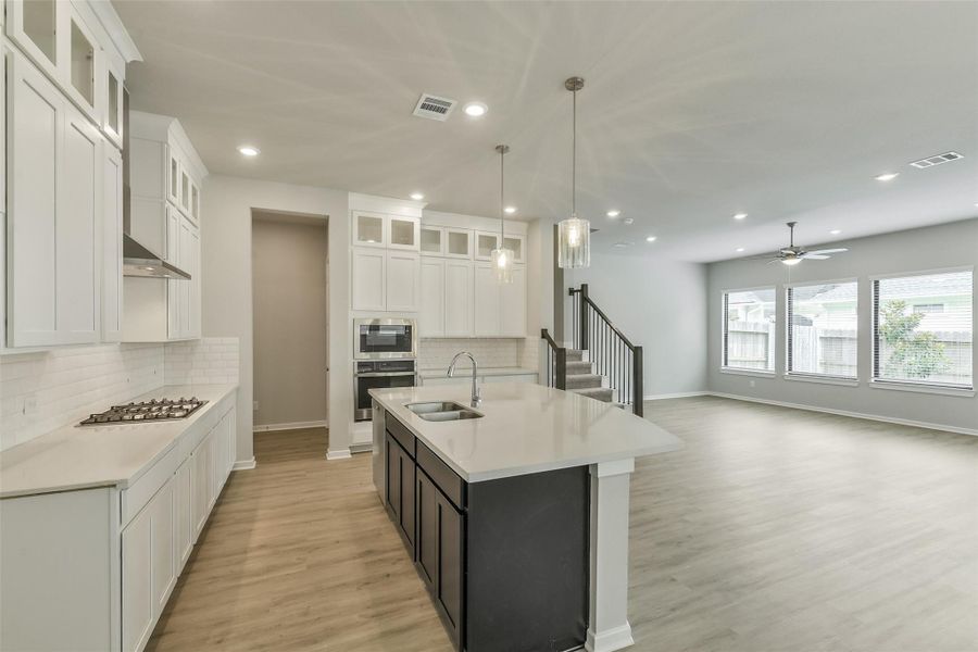 Furnished interior view inside a new home in Summer Place  35', Montgomery (Image 4).