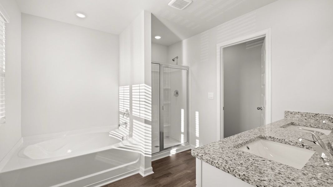 Furnished interior view inside a new home in Captain's Corner, Grovetown (Image 6).