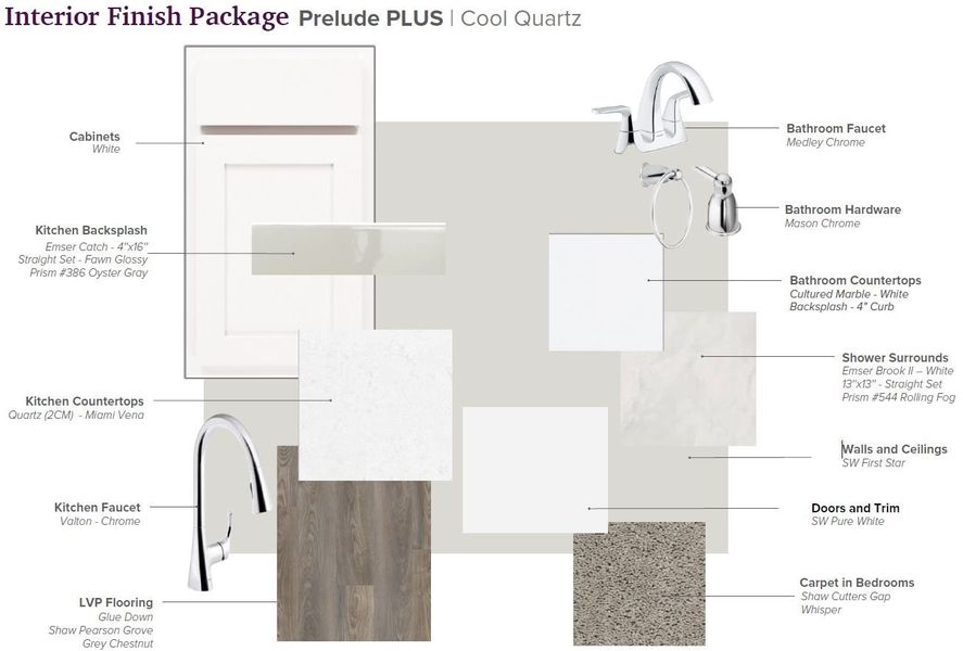 SA Interior Packages Prelude PLUS - Cool - White Cab - Quartz Miami Vena