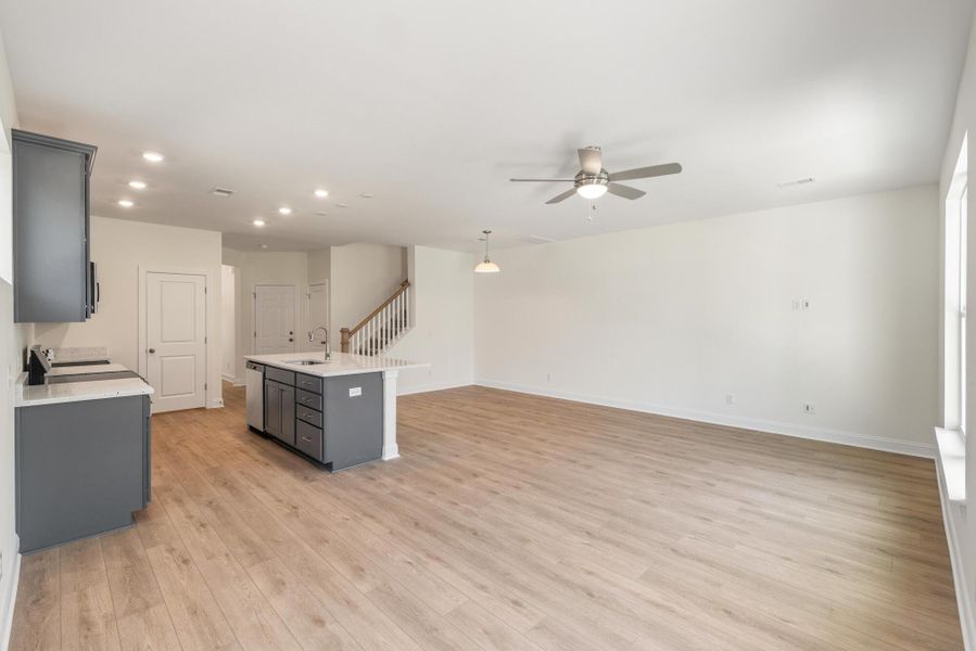 Spacious, unfurnished interior of a new home in The Landings at Montague, Goose Creek (Image 16). Spacious, unfurnished interior of a new home in The Landings at Montague, Goose Creek (Image 16).