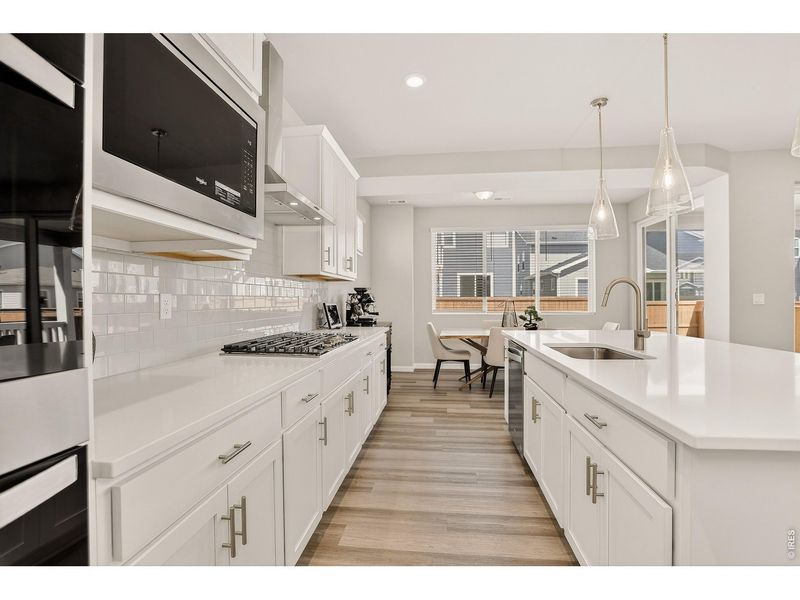 Furnished interior view inside a new home in Mountain Brook, Longmont (Image 32).