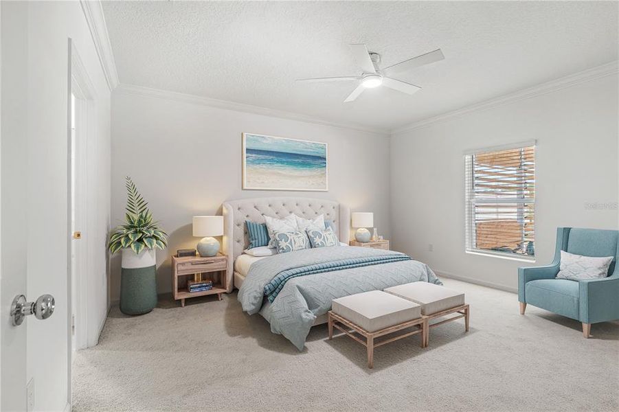Furnished interior view inside a new home in The Parks at Edgewater, Edgewater (Image 13).