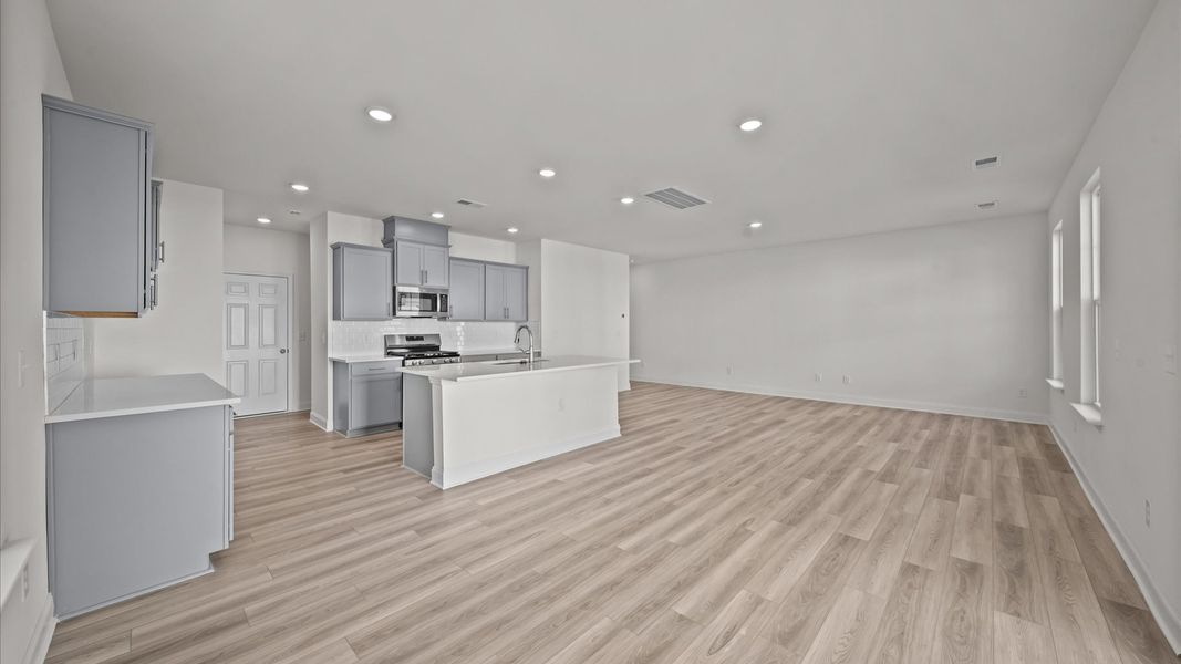 Furnished interior view inside a new home in Provisions at Courtland, Sanford (Image 8).