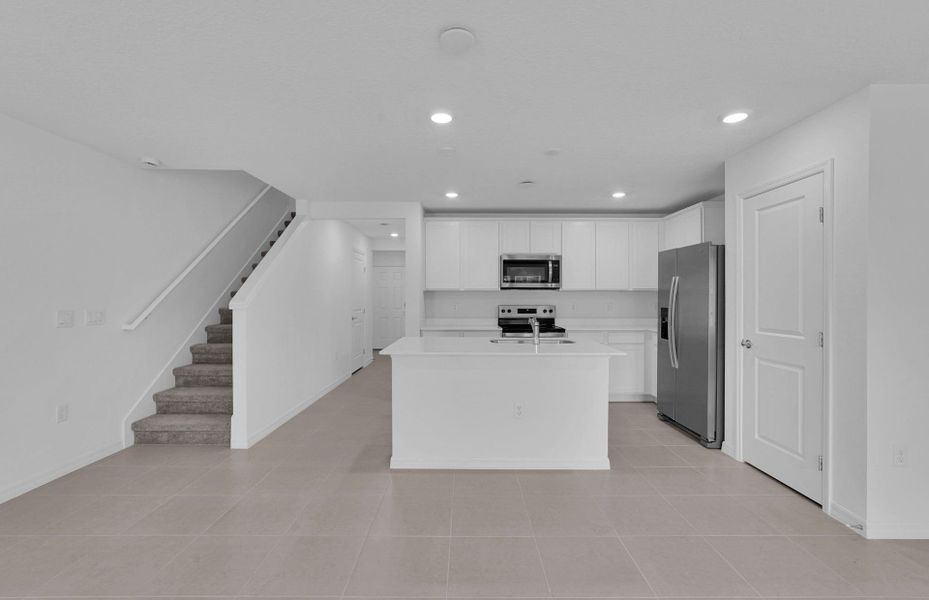 Furnished interior view inside a new home in Normandy Pines, Jacksonville (Image 3).