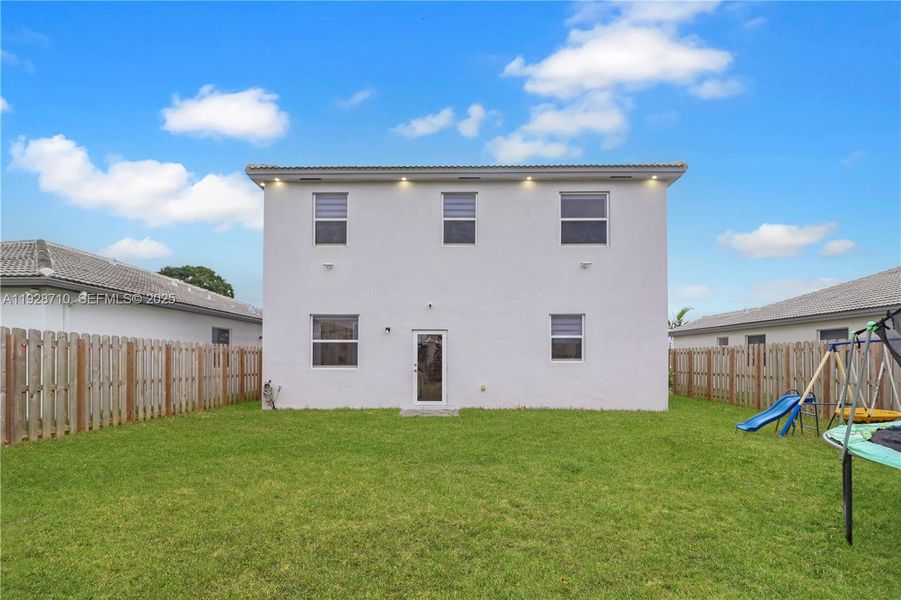 Exterior details and patio area of a home in , Homestead (Image 23). Exterior details and patio area of a home in , Homestead (Image 23).