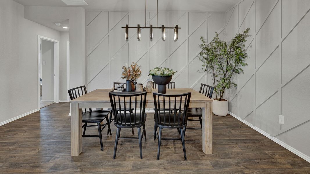 Furnished interior view inside a new home in Navarro Fields, Seguin (Image 9). Furnished interior view inside a new home in Navarro Fields, Seguin (Image 9).