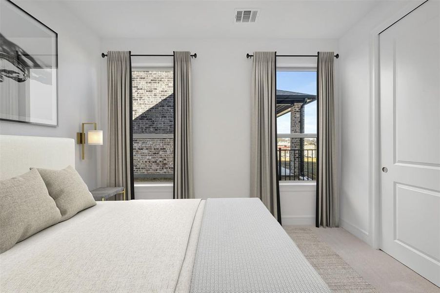 Furnished interior view inside a new home in Heath Golf & Yacht Villas, Heath (Image 12).