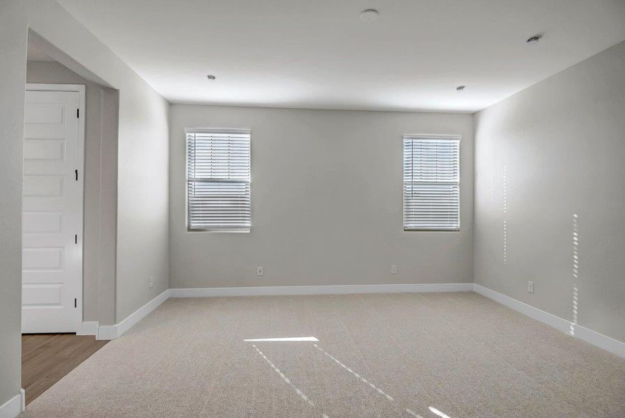 Spacious, unfurnished interior of a new home in Mesquite at North Creek, Queen Creek (Image 13). Spacious, unfurnished interior of a new home in Mesquite at North Creek, Queen Creek (Image 13).