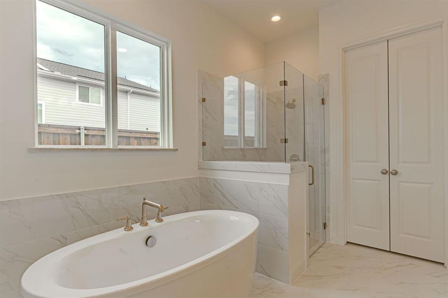 Furnished interior view inside a new home in , Aledo (Image 12).