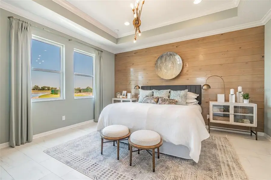 Furnished interior view inside a new home in Kings Gate, Port Charlotte (Image 6).
