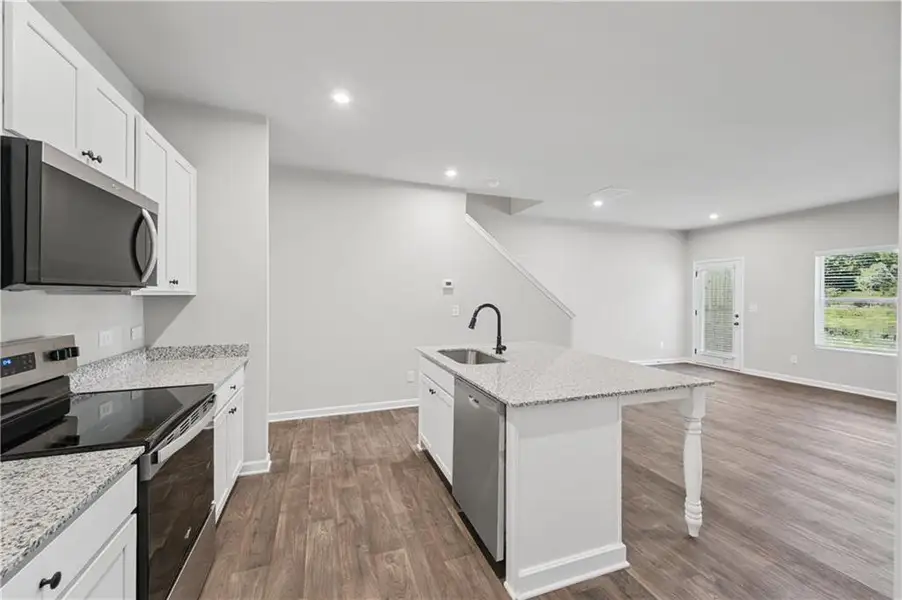 Furnished interior view inside a new home in Village Green, Adairsville (Image 4).