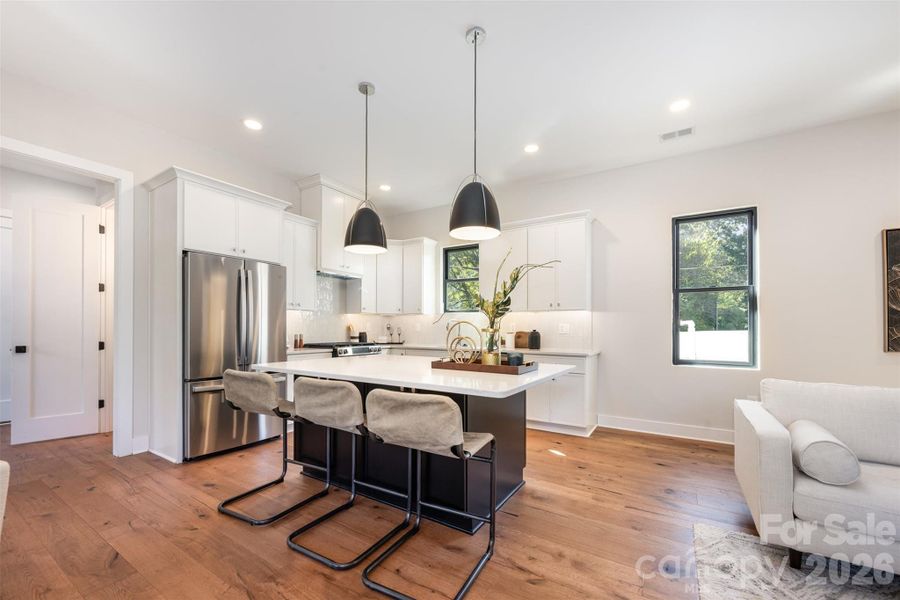 Furnished interior view inside a new home in , Charlotte (Image 8).