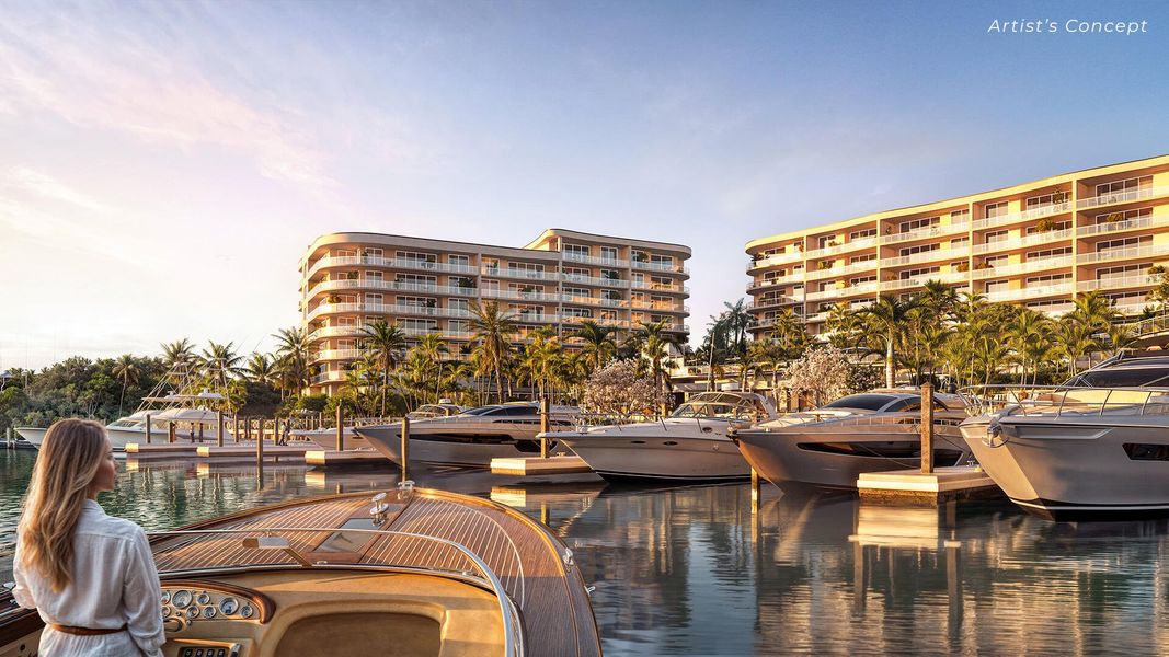 Private 29 slip marina can accommodate boats from 45' to 75' Private 29 slip marina can accommodate boats from 45' to 75'