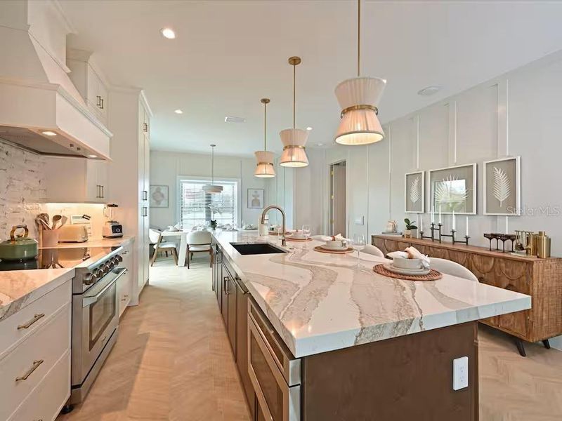 Furnished interior view inside a new home in , Bradenton Beach (Image 33).