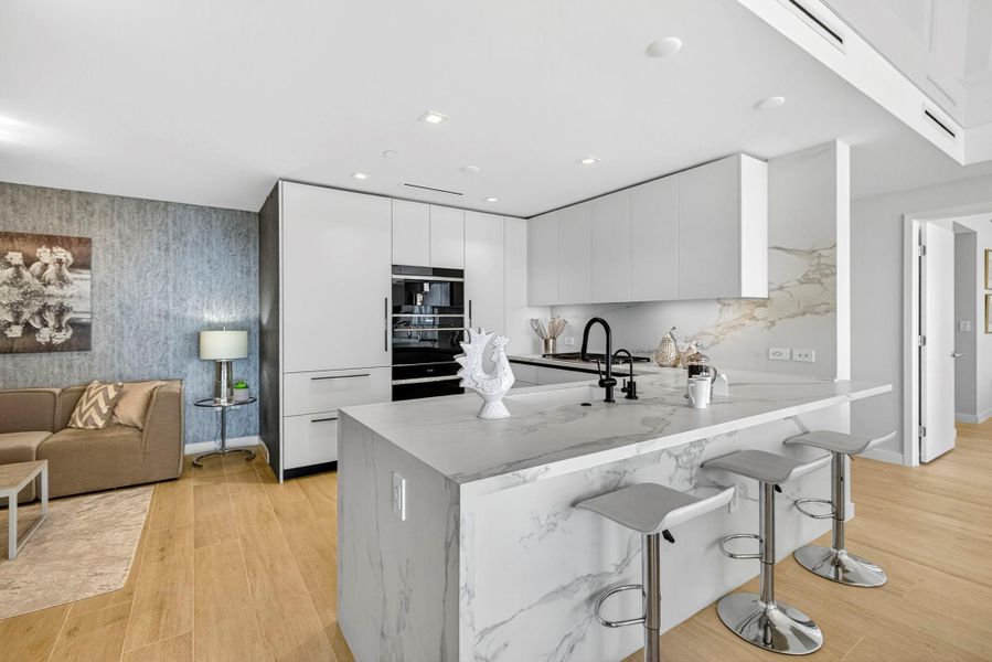 Furnished interior view inside a new home in , Pompano Beach (Image 38).