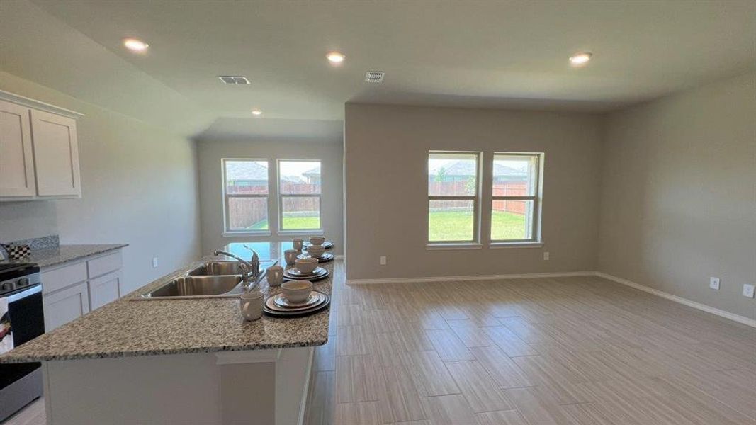 Furnished interior view inside a new home in Rosewood at Beltmill, Fort Worth (Image 6).