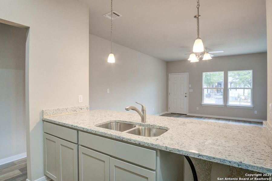 Close-up of interior finishes inside a home in , San Antonio (Image 10).