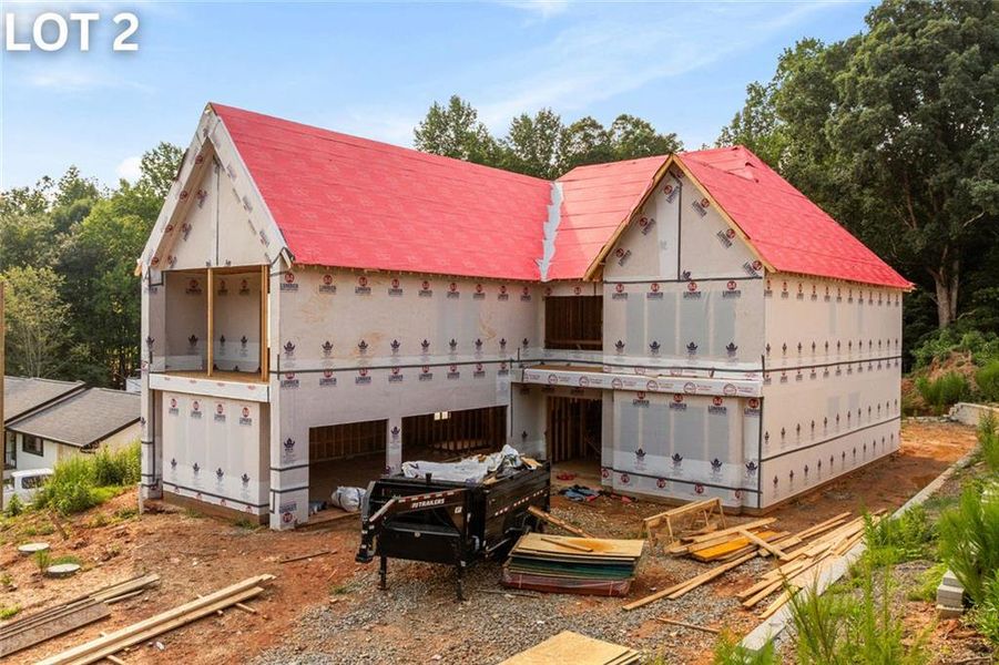 In-progress construction of a new home in , Sugar Hill, GA (Image 6). In-progress construction of a new home in , Sugar Hill, GA (Image 6).