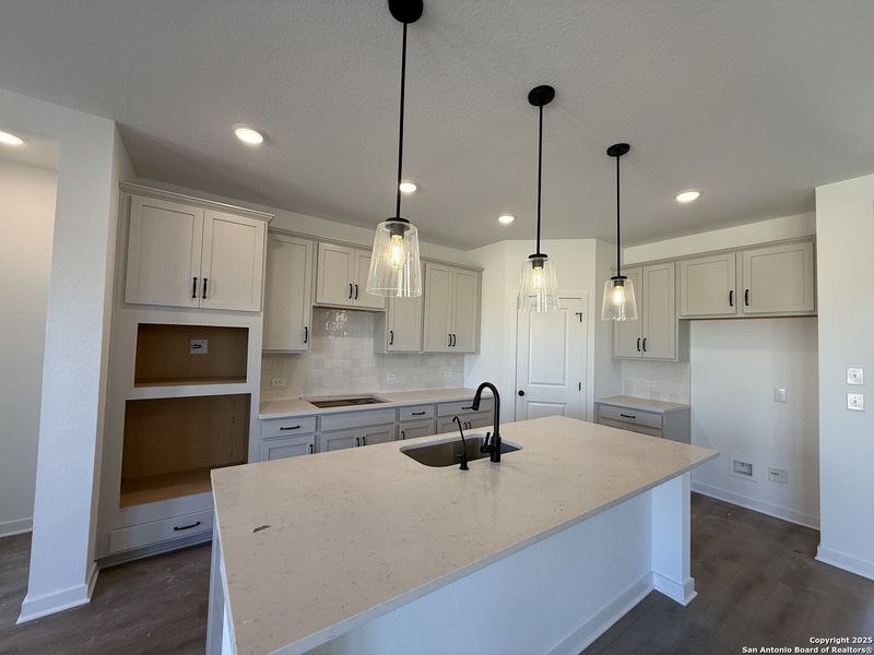 Furnished interior view inside a new home in The Preserve at the Wilder, Adkins (Image 7).
