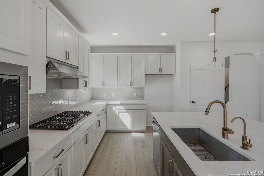 Furnished interior view inside a new home in Legacy at Lake Dunlap, New Braunfels (Image 11). Furnished interior view inside a new home in Legacy at Lake Dunlap, New Braunfels (Image 11).