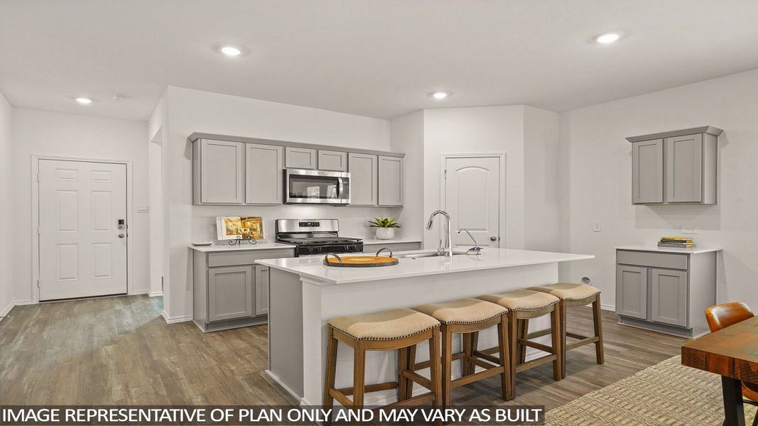 Furnished interior view inside a new home in Grand Pines, Magnolia (Image 4).