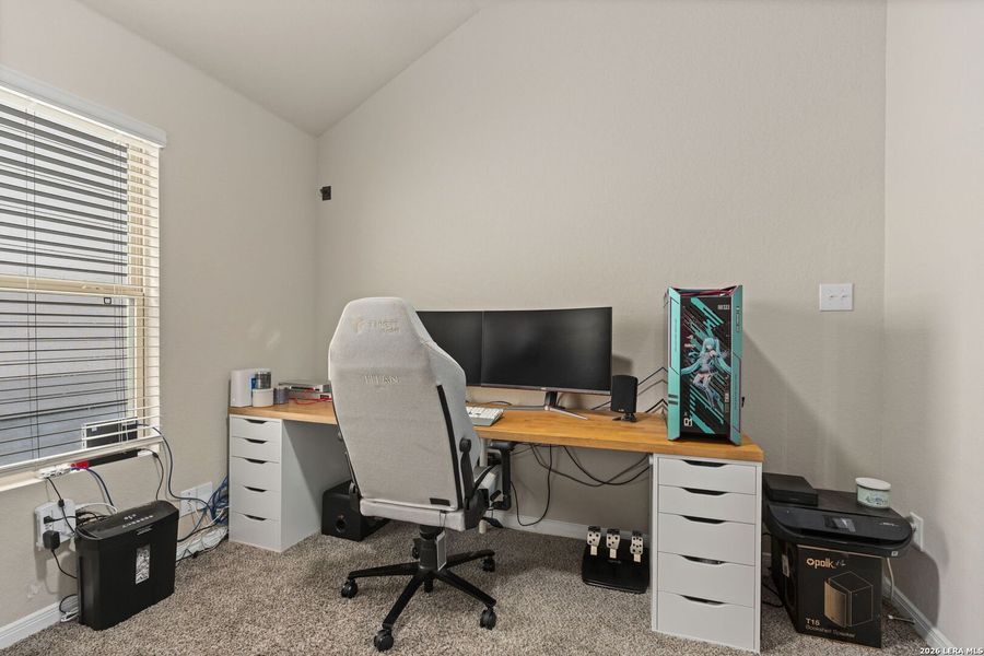 Furnished interior view inside a new home in Hunters Ranch, San Antonio (Image 9). Furnished interior view inside a new home in Hunters Ranch, San Antonio (Image 9).