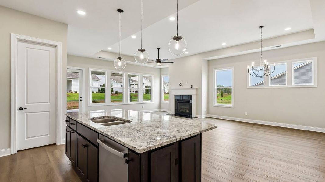 Great Room & Kitchen