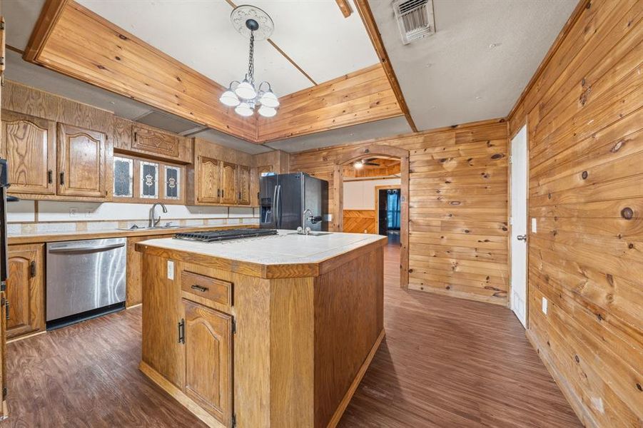 Furnished interior view inside a new home in , Bynum (Image 7).