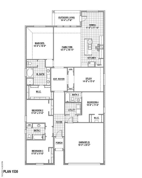 Plan 1530 1st Floor