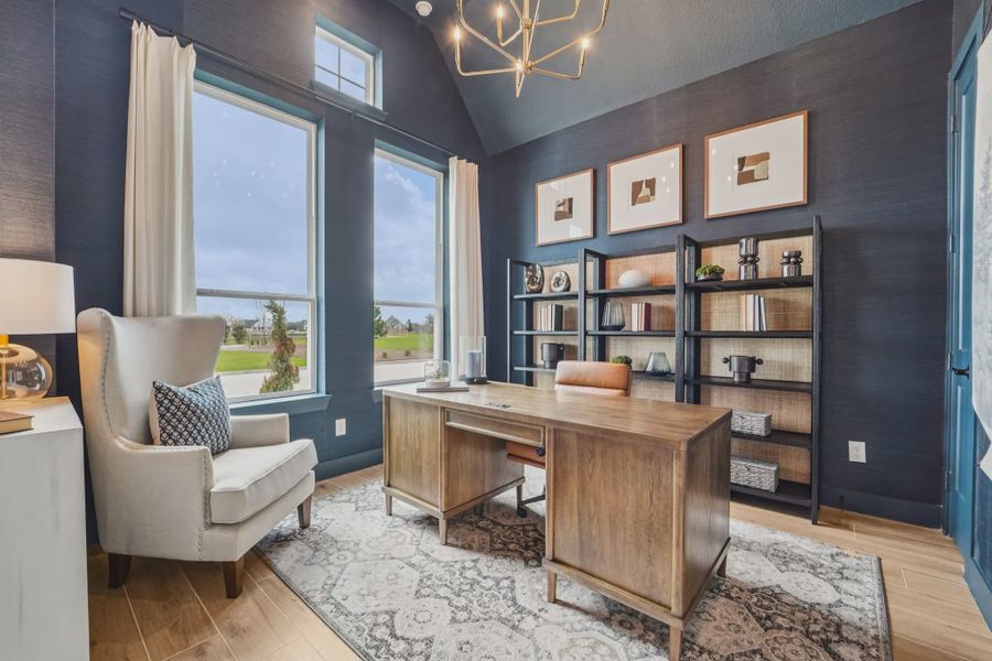 Furnished interior view inside a new home in Wildrye, Waller (Image 7).