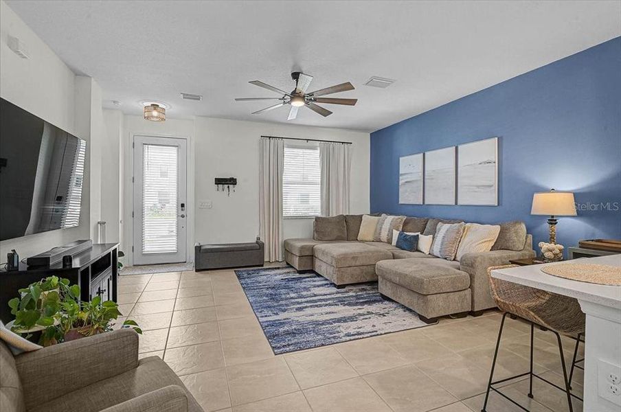 Furnished interior view inside a new home in , Sarasota (Image 12).
