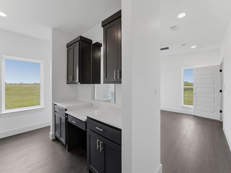 Furnished interior view inside a new home in , Avalon (Image 7).