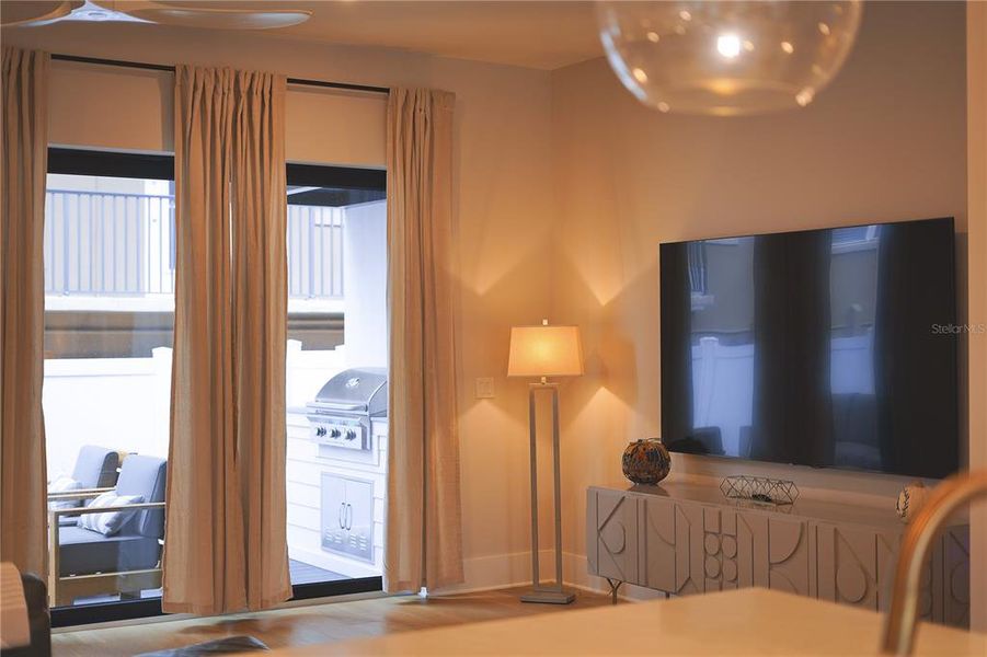 Furnished interior view inside a new home in , St. Petersburg (Image 7).