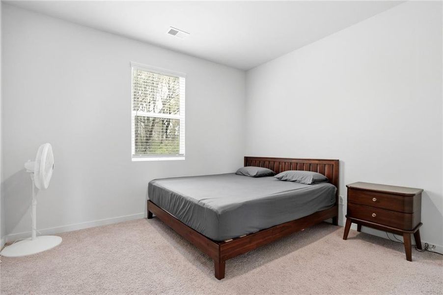 Furnished interior view inside a new home in Ellorie Estates, Dawsonville (Image 19).