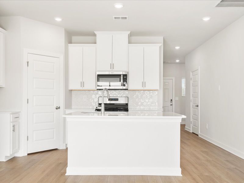 Furnished interior view inside a new home in Valentine Townes, Greer (Image 4).