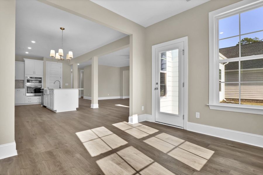 Spacious, unfurnished interior of a new home in Grand Park, Leland (Image 24).