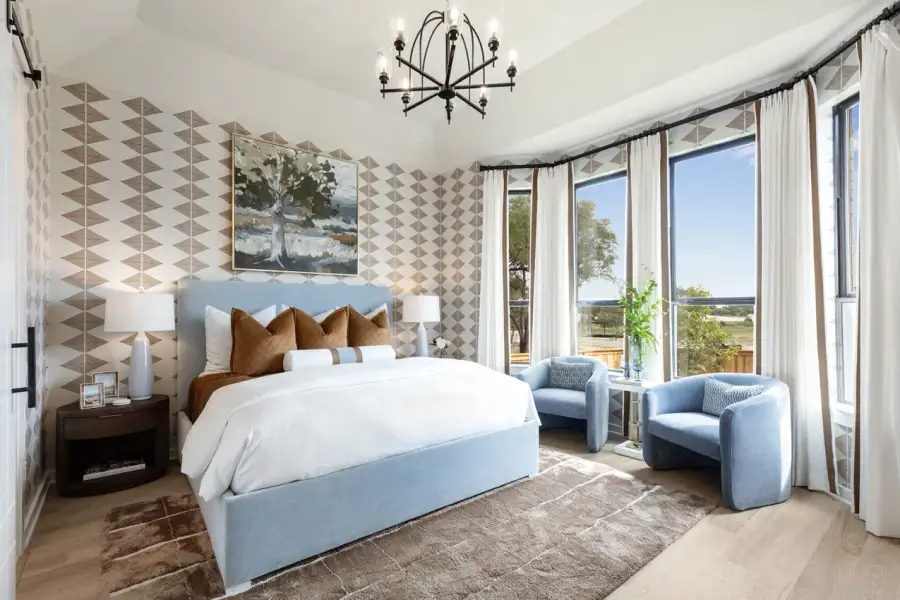 Representative Primary Bedroom - some options shown