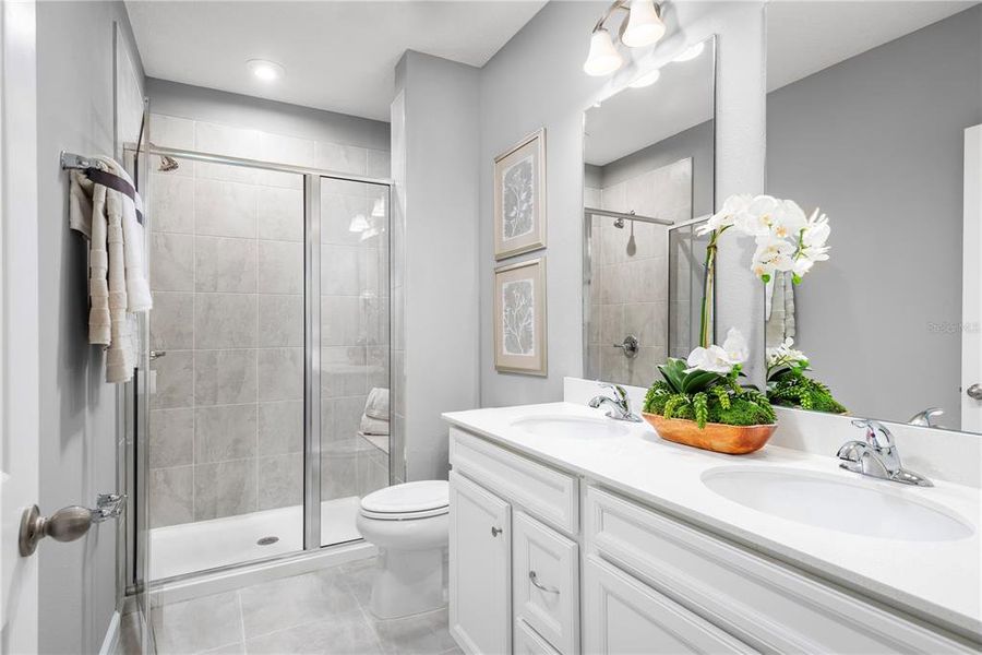 Furnished interior view inside a new home in Hammock Oaks Villas, Lady Lake (Image 6).