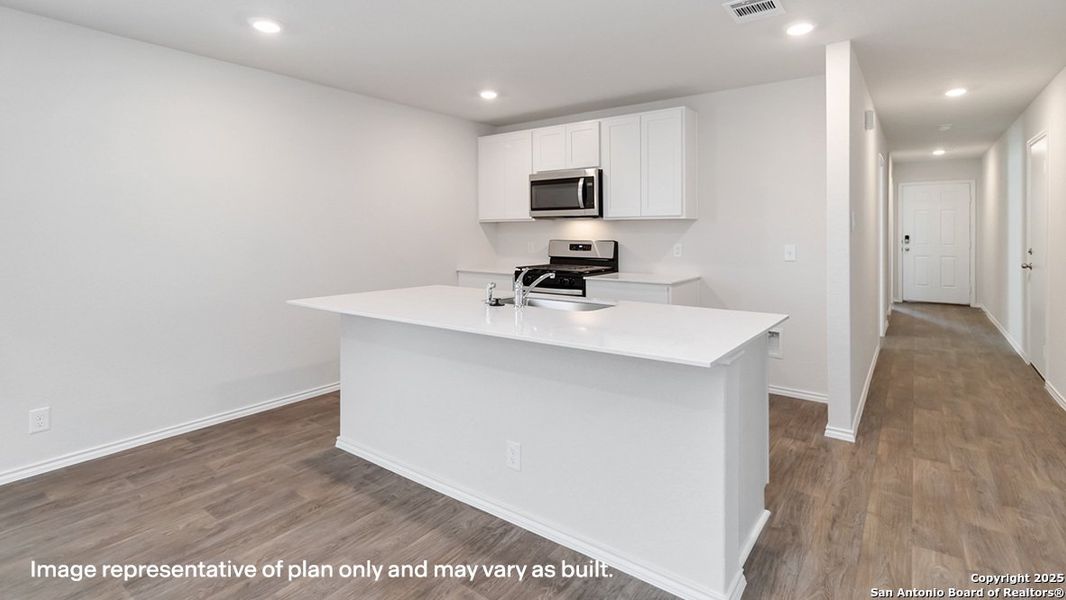 Furnished interior view inside a new home in Riverstone at Westpointe, San Antonio (Image 11).