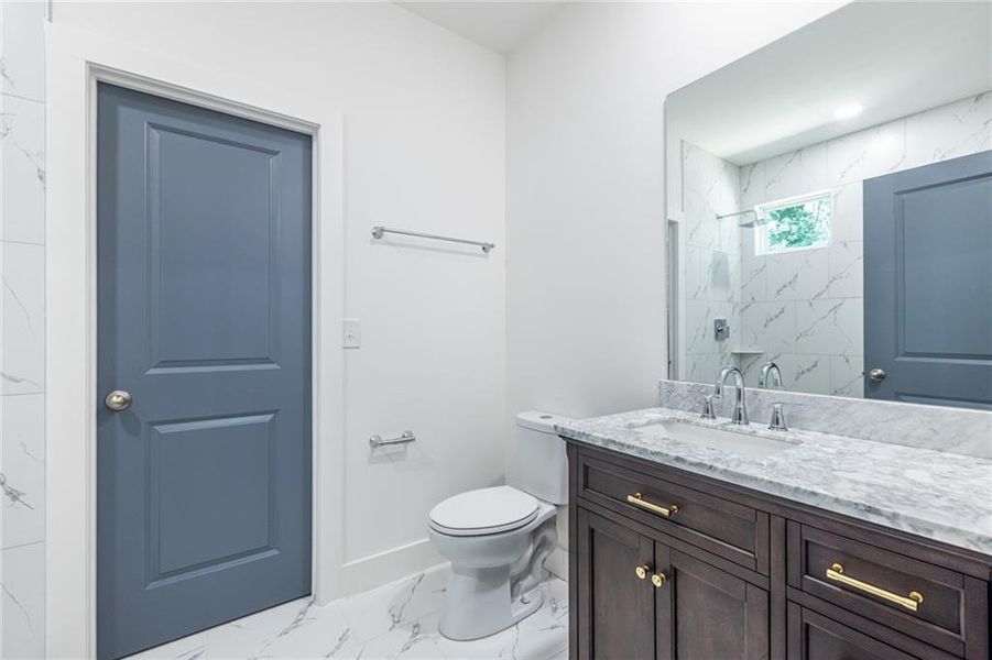 Furnished interior view inside a new home in , Atlanta (Image 9).