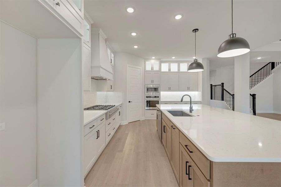 Furnished interior view inside a new home in Northshore at Lakewood Village - Estate Series, Lakewood Village (Image 12).