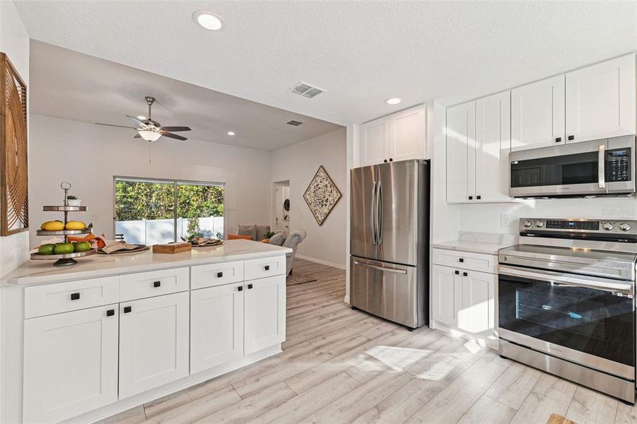 Furnished interior view inside a new home in , Orange City (Image 9).