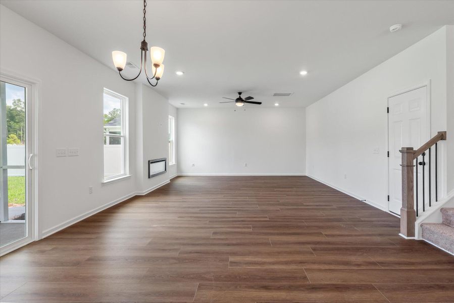 Spacious, unfurnished interior of a new home in Parker's Preserve, Ridgeville (Image 30). Spacious, unfurnished interior of a new home in Parker's Preserve, Ridgeville (Image 30).