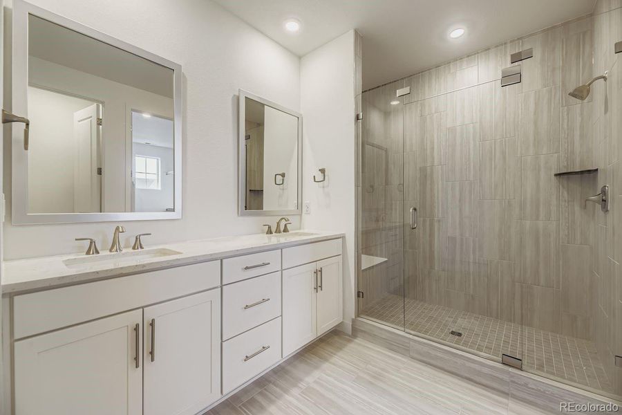 Furnished interior view inside a new home in Red Rocks Ranch: The Grand Collection, Morrison (Image 4).