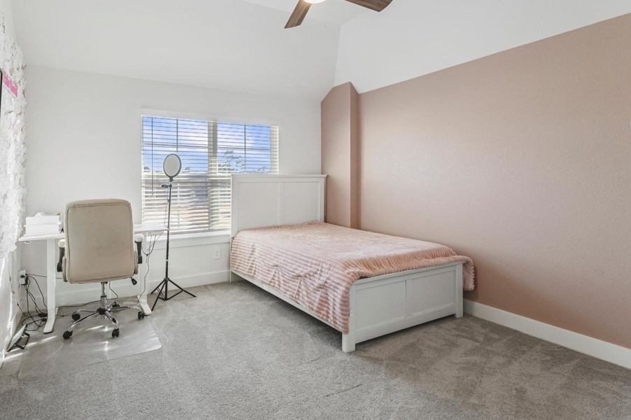 Furnished interior view inside a new home in Lone Star Landing, Montgomery (Image 18).