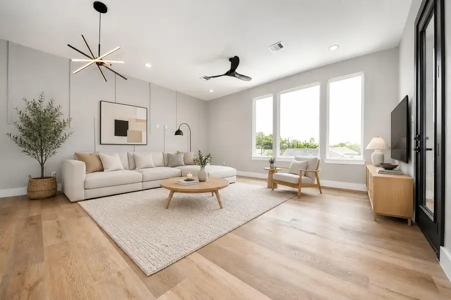 Furnished interior view inside a new home in , Houston (Image 4). Furnished interior view inside a new home in , Houston (Image 4).
