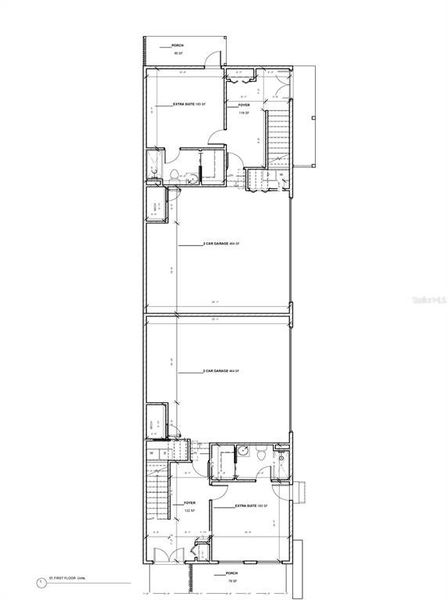 2D floor plan layout of this home in , Orlando, FL (Image 9).
