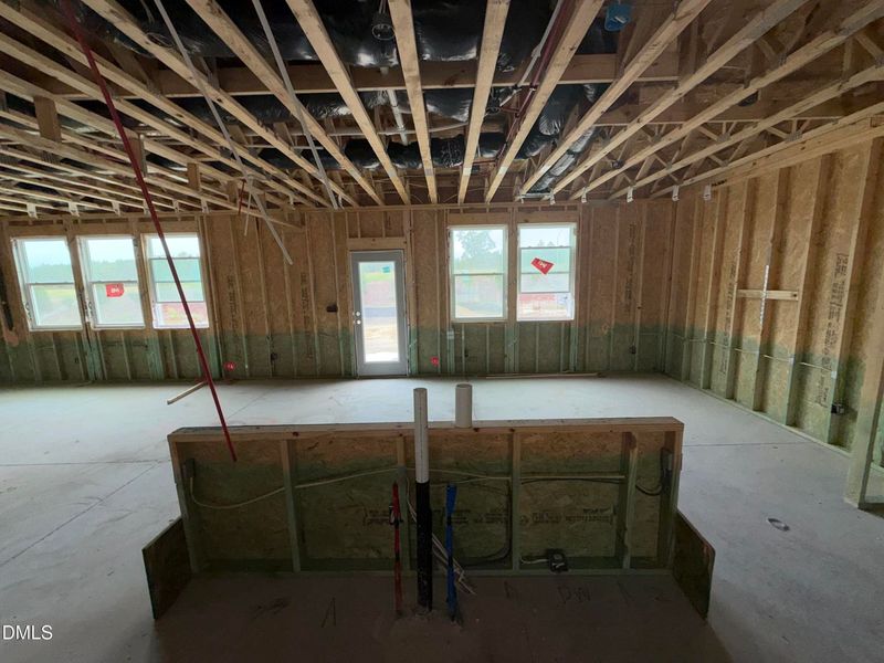 In-progress construction of a new home in Wendell Ridge, Wendell, NC (Image 36). In-progress construction of a new home in Wendell Ridge, Wendell, NC (Image 36).