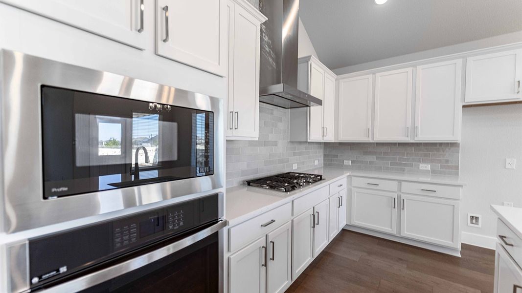 Furnished interior view inside a new home in Santa Rita Ranch, Liberty Hill (Image 5).